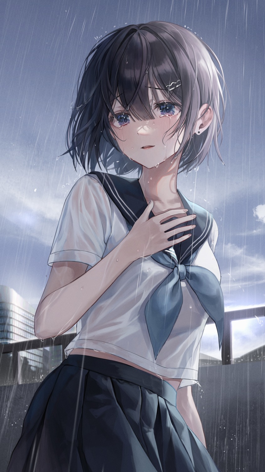 Myowa See Through Seifuku Wet Wet Clothes 1011974 Yandere 2888